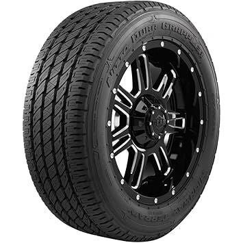 Nitto Tires | Dura Grappler tire showcasing tread design and durability for diverse driving conditions.