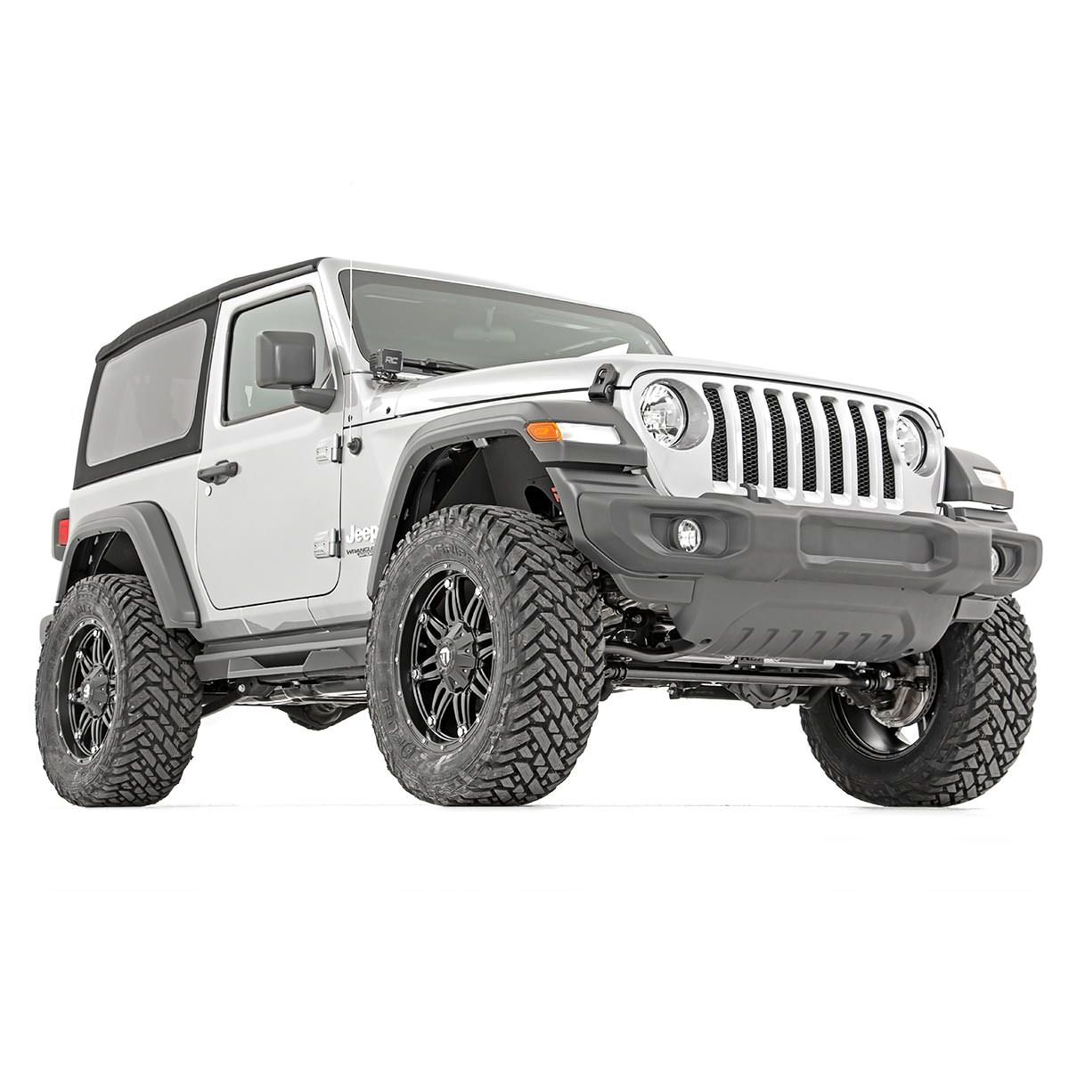 ROUGH COUNTRY 3.5 Inch Lift Kit | C/A Drop | FR D/S | M1R| Jeep Wrangler JL 4WD (2018-2023) | 62744