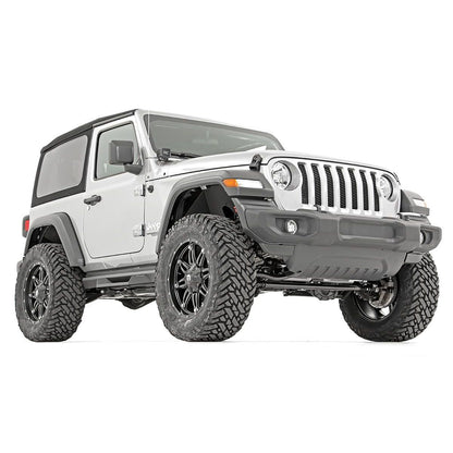 ROUGH COUNTRY 3.5 Inch Lift Kit | C/A Drop | FR D/S | M1R| Jeep Wrangler JL 4WD (2018-2023) | 62744