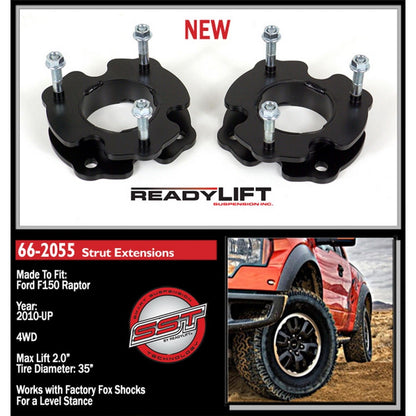 ReadyLIFT 2'' Leveling Kit (Raptor) 66-2055