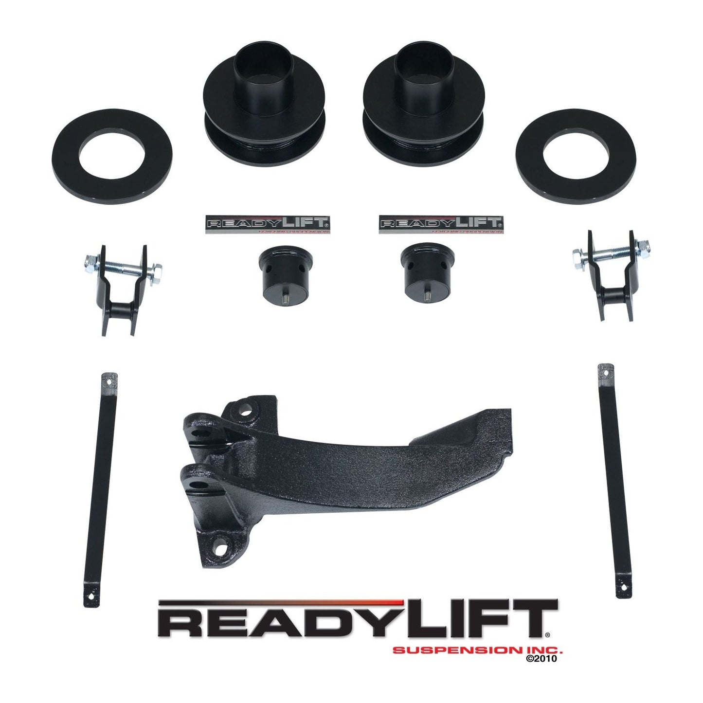 ReadyLIFT 2.5'' Front Leveling Kit with Track Bar Bracket (F250/F350/F450) 66-2516