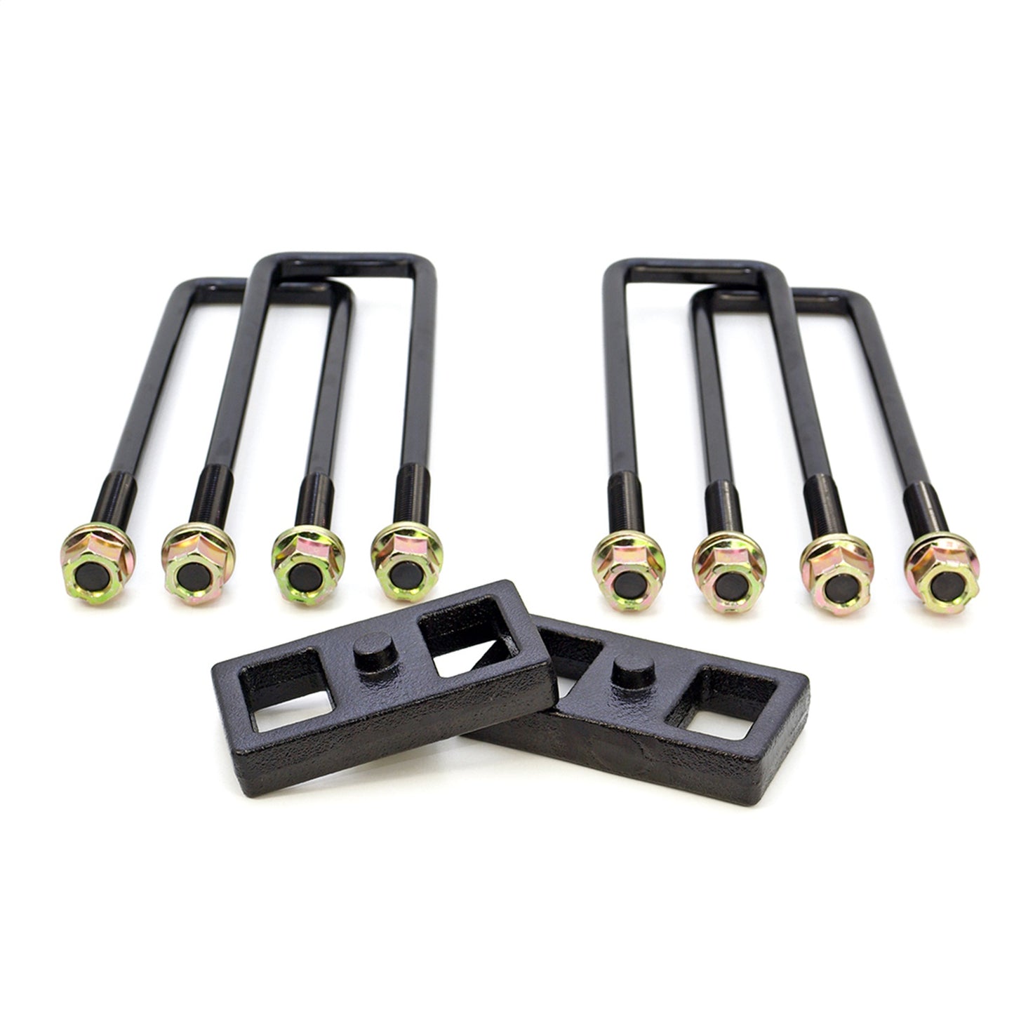 ReadyLIFT 1'' Rear Block Kit for use with Factory Top Overloads (2500/3500HD) 66-3121