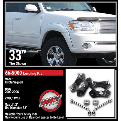 ReadyLIFT 3'' Front Leveling Kit (Tundra) 66-5000