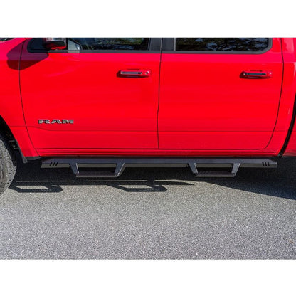 N-FAB BLACK EPYX STEPS (2019-2024 RAM 1500 NEW BODY) EXD19CC-TX