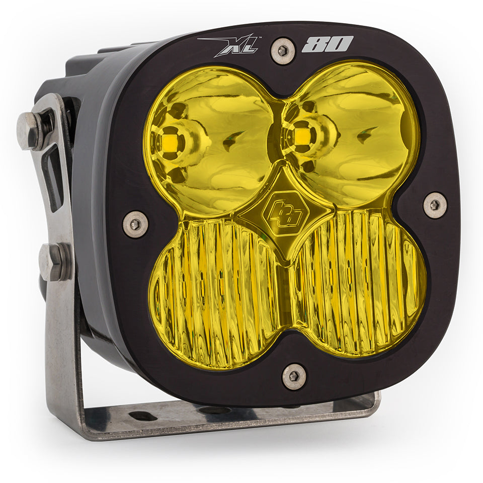 BAJA DESIGNS LED Light Pods Baja Amber Lens Spot Each XL80 Driving/Combo Baja Designs I 670013