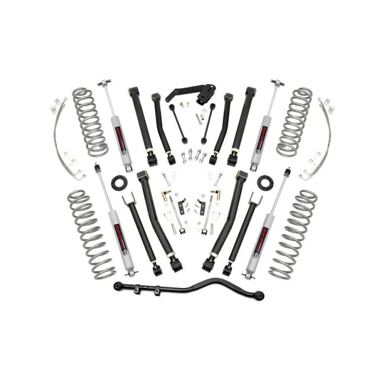 ROUGH COUNTRY 4 Inch Lift Kit | X-Series | Jeep Wrangler JK 4WD (2007-2018) | 67330