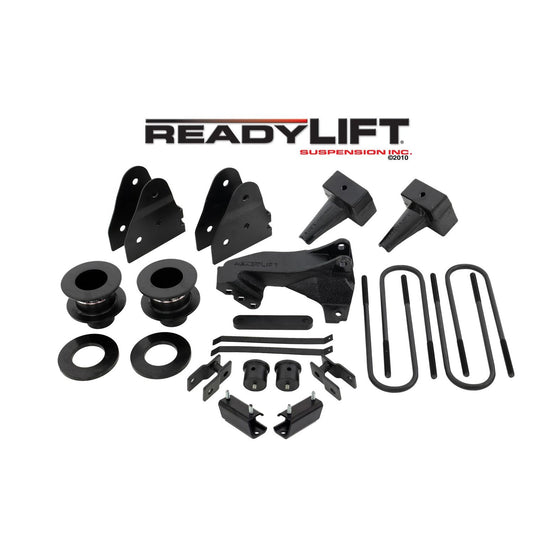 ReadyLIFT 3.5'' SST Lift Kit with 5'' Rear Tapered Blocks - 1 Piece Drive Shaft without Shocks (F350 DRW) 69-2535