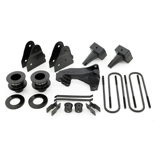 ReadyLIFT 3.5'' SST Lift Kit with 5'' Rear Tapered Blocks - 1 Piece Drive Shaft without Shocks (F250/F350/F450) 69-2538