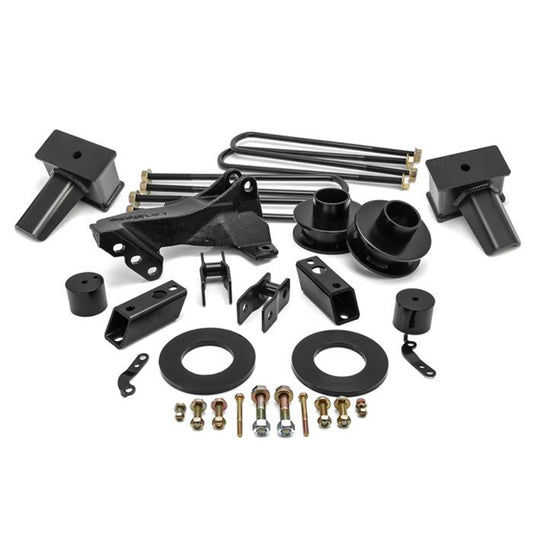 ReadyLIFT 2.5'' SST Lift Kit with 4'' Rear Tapered Blocks for 1 Piece Drive Shaft without Shocks (F250/F350) 69-2740
