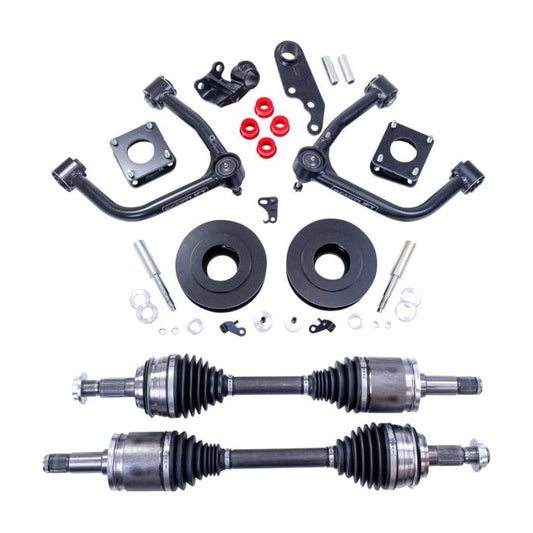 ReadyLIFT 3.0'' SST Lift Kit Front with 1.25'' Rear with Upper Control Arms with CV Axle  (Tundra) 69-52311