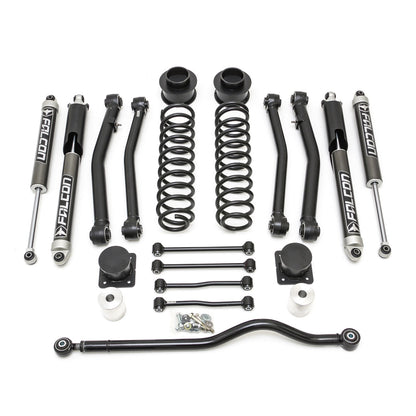 ReadyLIFT 4'' Terrain Flex 4-Arm Kit with Falcon 2.1 Shocks (includes front track bar) (Jt Gladiator) 69-6041