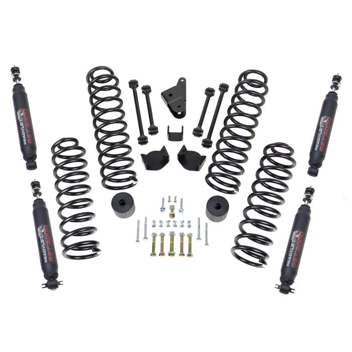 ReadyLIFT 4" Coil Spring Lift Kit With SST3000 Shocks - Jeep JK Wrangler 4WD 2007-2018 69-6401