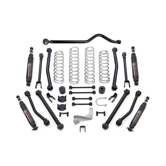 ReadyLIFT 4" Terrain Flex 8-Arm Lift Kit With SST3000 Shocks - Jeep JK Wrangler 4WD 2007-2018 69-6409