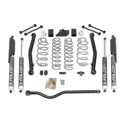 ReadyLIFT Terrain Flex 2-Arm Kit With Falcon 2.1 Monotube Shocks 2018-2023 Jeep JL Wrangler 69-6836