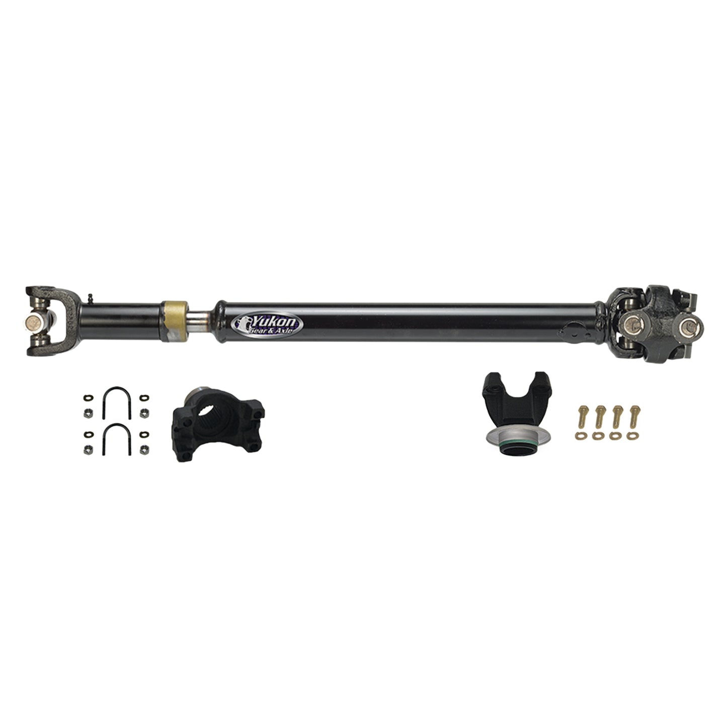 Yukon Gear & Axle |PERFORMANCE DRIVESHAFT - FRONT JK 2-4" LIFT INCLUDES T-CASE YOKE | YDS007