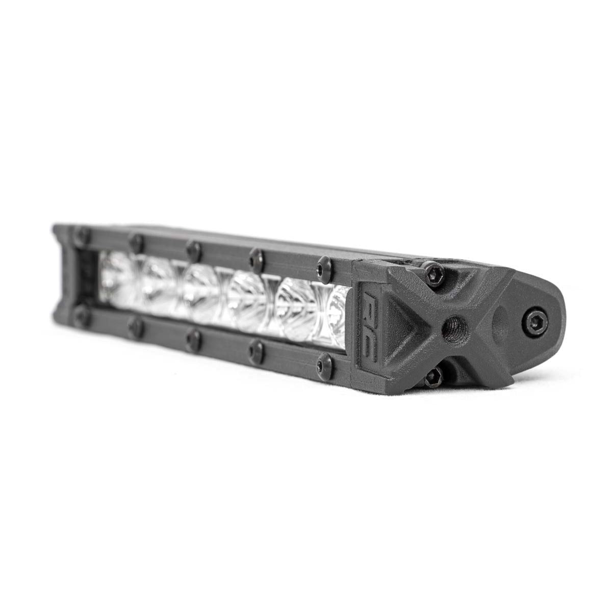 ROUGH COUNTRY 6 Inch Chrome Series LED Light Bar| Slim Line | Pair | 70406A