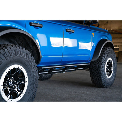 DV8 Off-Road 2021-2024 Ford Bronco | FS-15 Series 4-Door Rock Sliders C3| SRBR-01