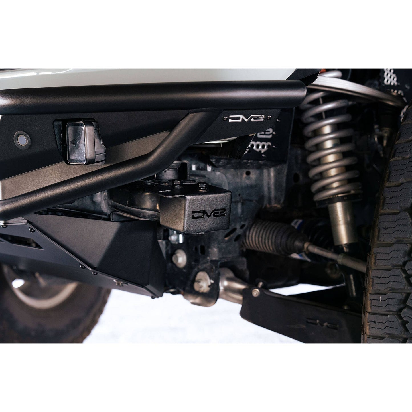 DV8 Off-Road 2021-2024 Ford Bronco | Crash Bar Caps with Accessory Mount C3| LBBR-07