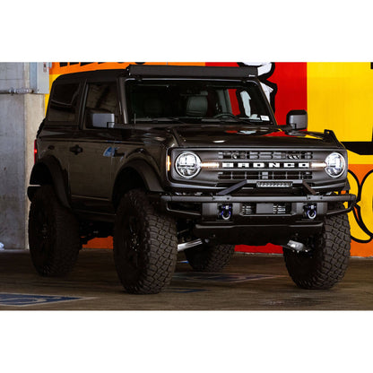 DV8 Off-Road 2021-2024 Ford Bronco | Factory Modular Front Bumper Bull Bar C3| LBBR-04