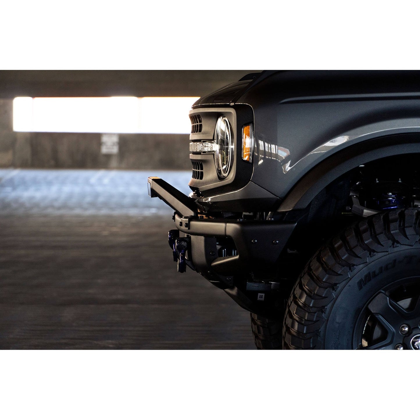 DV8 Off-Road 2021-2024 Ford Bronco | Factory Modular Front Bumper Bull Bar C3| LBBR-04