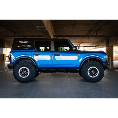 DV8 Off-Road 2021-2024 Ford Bronco | FS-15 Series 4-Door Rock Sliders C3| SRBR-01