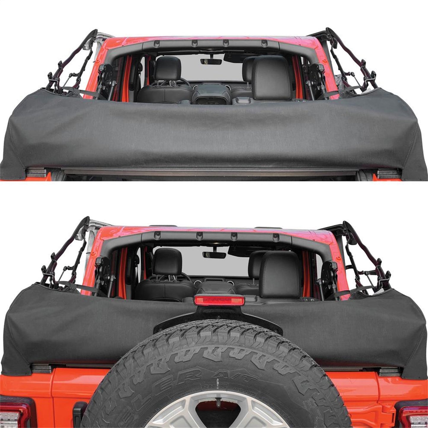 Smittybilt Soft Top Storage Boot Black Diamond I 700235