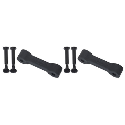 KENTROL Jeep JK Replacement Hood Catch Rubbers Pair 07-18 Wrangler JK Textured Black Kentrol  70071