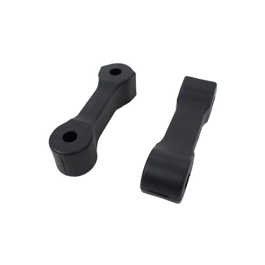 KENTROL Jeep TJ Replacement Hood Catch Rubbers Pair 97-06 Wrangler TJ Textured Black Kentrol  70089