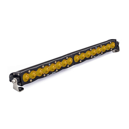 BAJA DESIGNS 20 Inch LED Light Bar Single Baja Amber StraiLight Wide Driving Pattern S8 Series Baja Designs I 702014