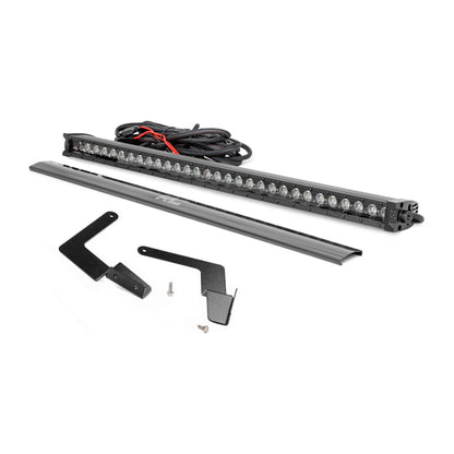 Rough Country Black Series w/ White DRL LED Light I 70619BLDRL