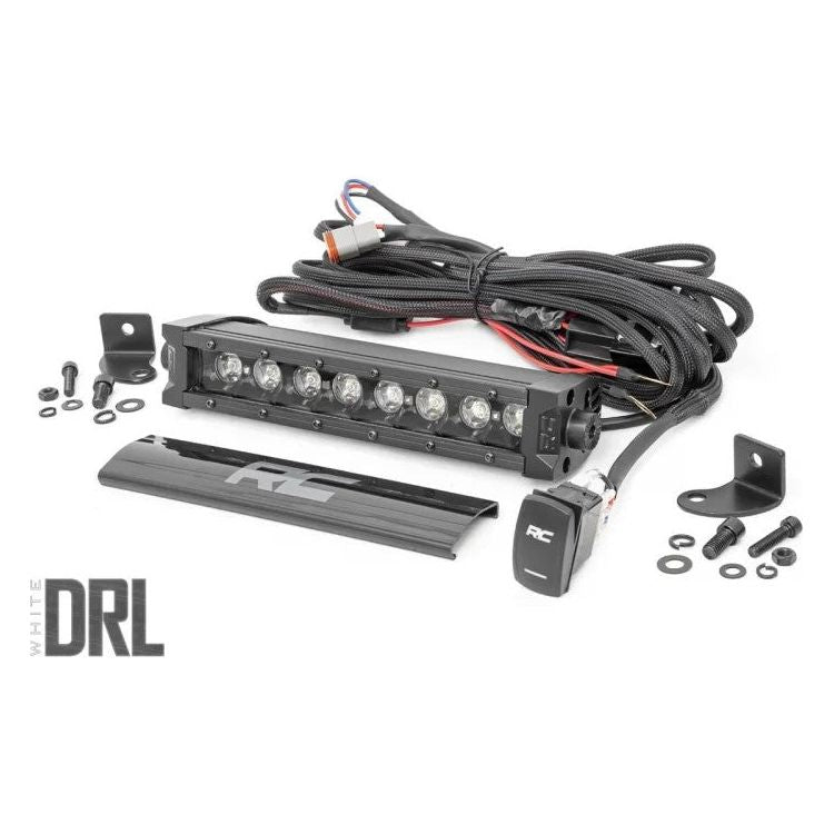 Rough Country 8 Inch Black Series LED Light Bar I 70718BLDRL