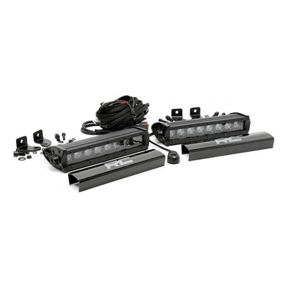 Rough Country 8 Inch Black Series LED Light Bar I 70728BL