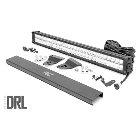 Rough Country Chrome Series w/ White DRL LED Light I 70788