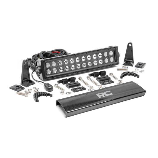 ROUGH COUNTRY 12 Inch Black Series LED Light Bar | Dual Row | 70912BL