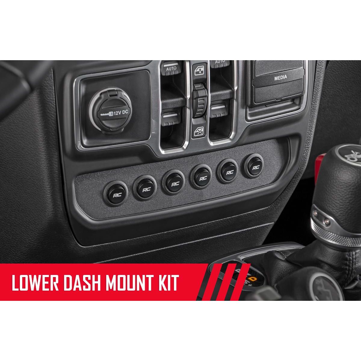 Rough Country Lower Dash Kit Multiple Light Controller I 70964