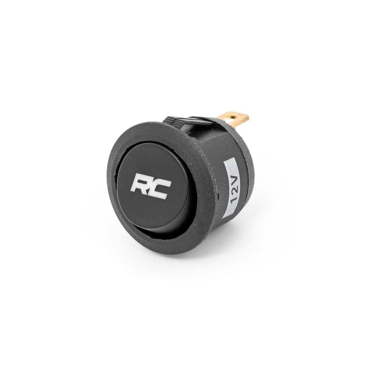 ROUGH COUNTRY Rocker Switch | Round with Logo | 709RRC
