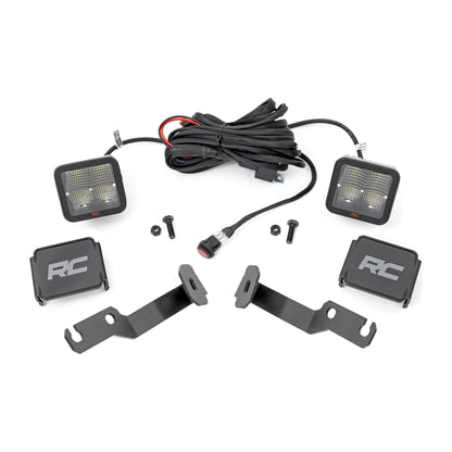 Rough Country Spectrum Series Low-Profile LED Light Ditch Light Kit I 71093