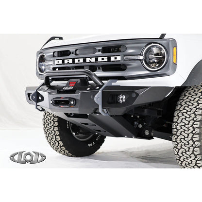 LOD 21-C BRONCO BLACK OPS FRONT BUMPER BULL BAR BLACK POWDER COATED AFG2103