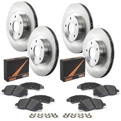 Max Advanced Brakes Front & Rear Brake Kit JEEP JL 2018-2024 RUBICON/SAHARA UNLIMITED