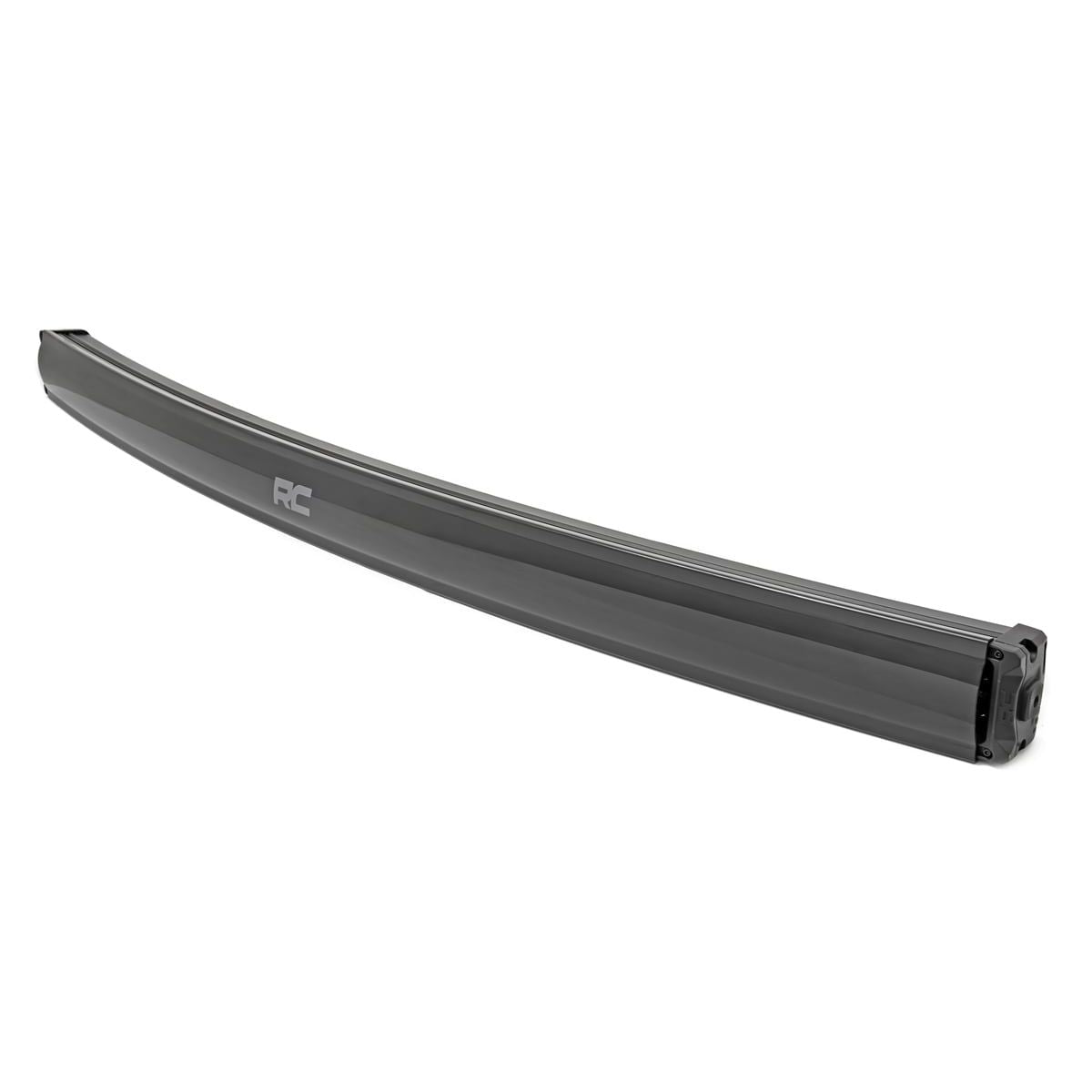ROUGH COUNTRY 54 Inch Black Series LED Light Bar | Curved | Dual Row | Cool White DRL | 72954BD