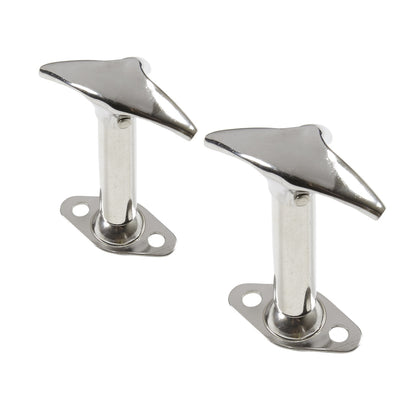 Smittybilt Hood Catch Pair Stainless Steel No Drill Installation I 7401