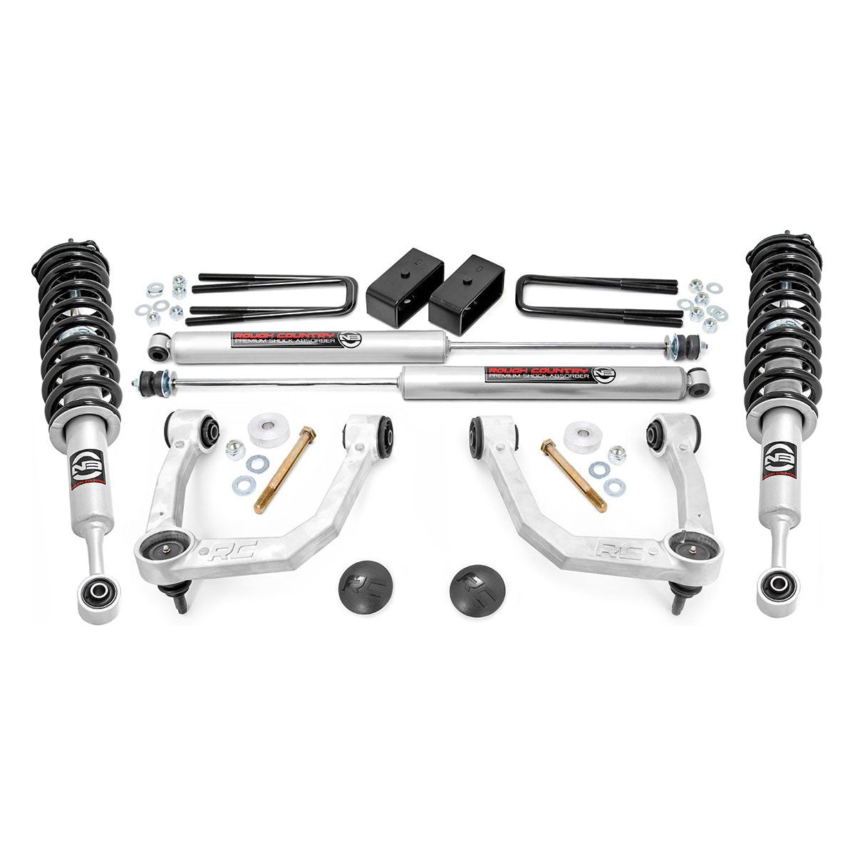 Rough Country N3 Struts w/N3 Rear Shocks 3.5 Inch Lift Kit I 74231