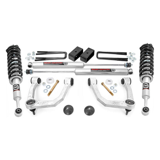 Rough Country N3 Struts w/N3 Rear Shocks 3.5 Inch Lift Kit I 74231