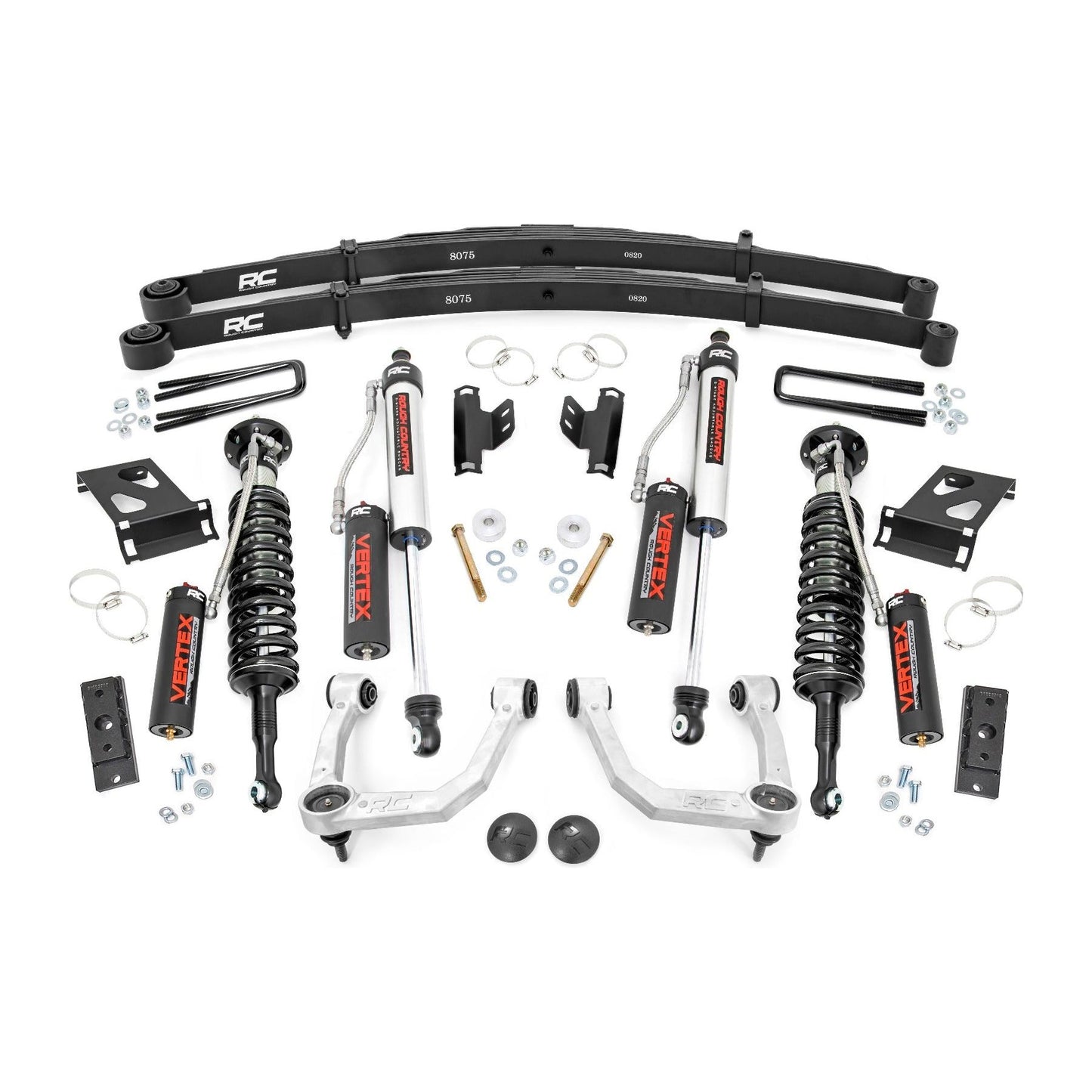Rough Country Vertex Coilovers w/Vertex Shocks 3.5 Inch Lift Kit I 74252