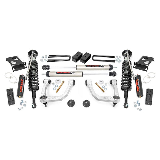 Rough Country Vertex Coilovers w/V2 Rear Shocks 3.5 Inch Lift Kit I 74257