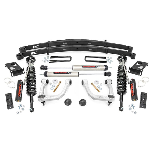 Rough Country Vertex Coilovers w/V2 Rear Shocks 3.5 Inch Lift Kit I 74258