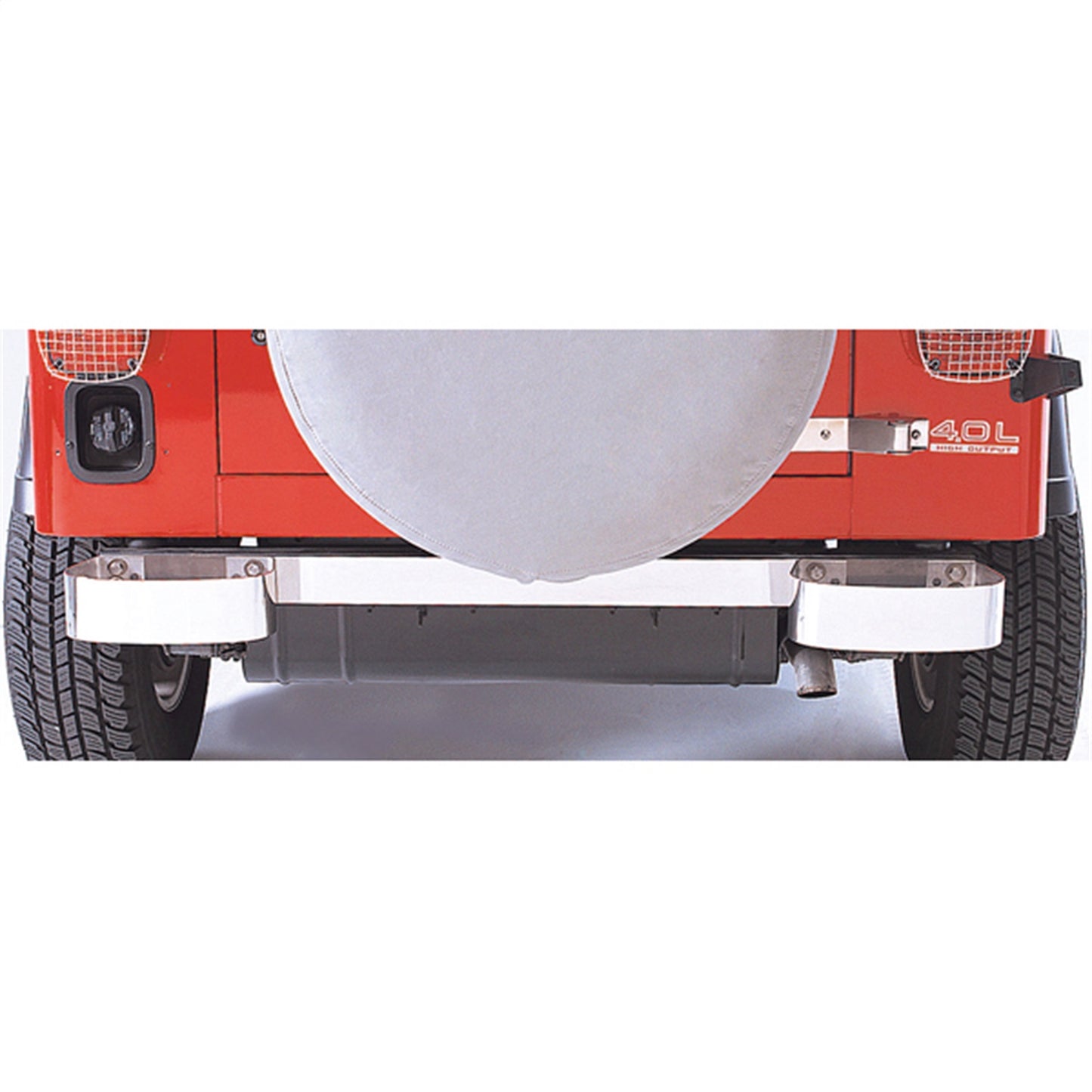 RUGGED RIDGE | 11108.01 | Bumperettes, 76-06 Wrangler, Stainless