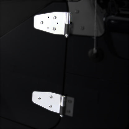 RUGGED RIDGE | 11113.02 | Door Hinges, 87-06 Jeep Wrangler With Steel Half Doors