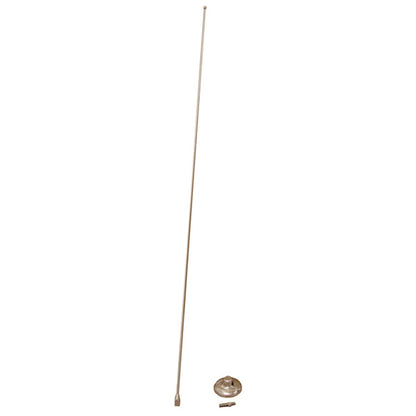 RUGGED RIDGE | 11131.01 | Antenna Cover, Stainless, 97-06 Tj Wrangler