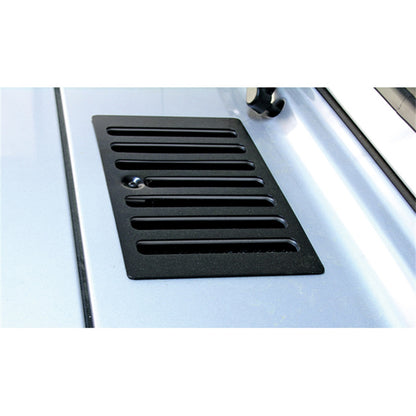 RUGGED RIDGE | 11206.03 | Hood Vent Cover, 98-06 Jeep Wrangler, Black